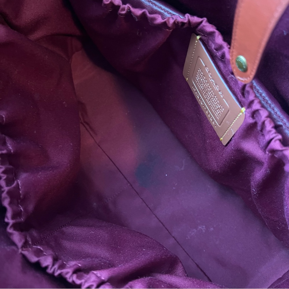 Coach Baby Messenger Bag In Signature Canvas - Picture 11 of 12